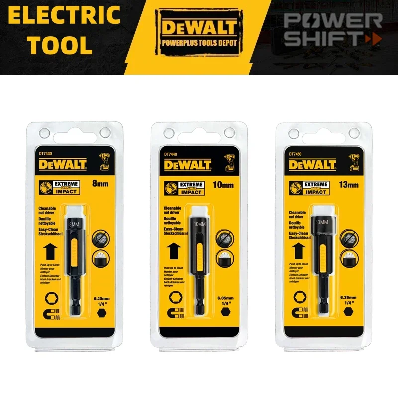 

DEWALT DT7430 DT7440 DT7450 Cleanable Hexagonal Magnetic Nut/Socket Driver Tool Accessories