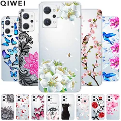 For OPPO Reno 7A Case Transparent Cute Soft Silicone TPU Coque for OPPO Reno7 A 5G Phone Cover Clear Capa Reno7A 7 A Bumper Bags