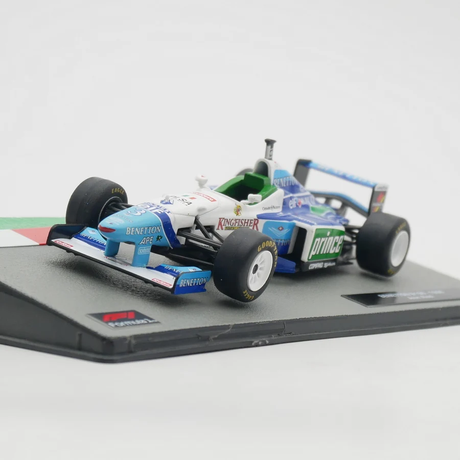 Коллекция-игрушечных-транспортных-средств-ixo-1-43-benetton-b196-1996-литая-под-давлением-модель-автомобиля-jean-alesi-racing