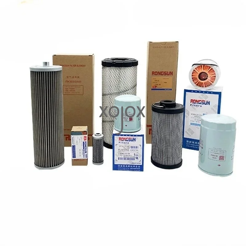 XOJOX For Excavator Liugong 906/907 Yangma Engine 4TNV88 98 Oil Grid Diesel Filter Element Air Filter