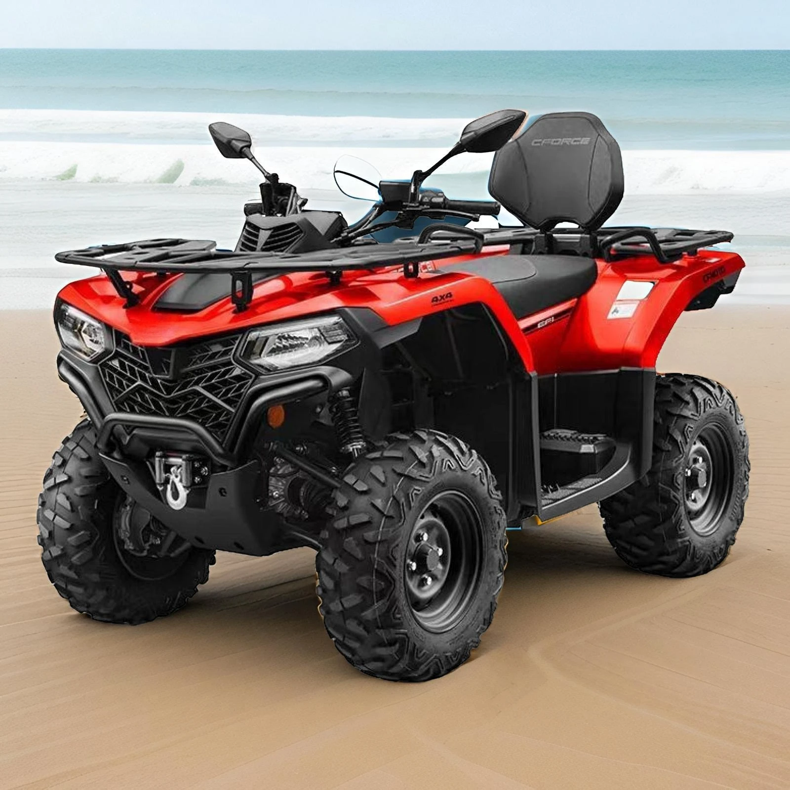 450CC ATV, 2026 New Model All-Terrain 4WD Buggy, Large Off-Road Quad Kart, Dune Buggy Vehicle
