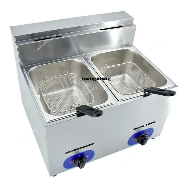 Hotel Restaurant 12L Gas Electric Chip Fritteuse Freidora Fryer Fritteuse