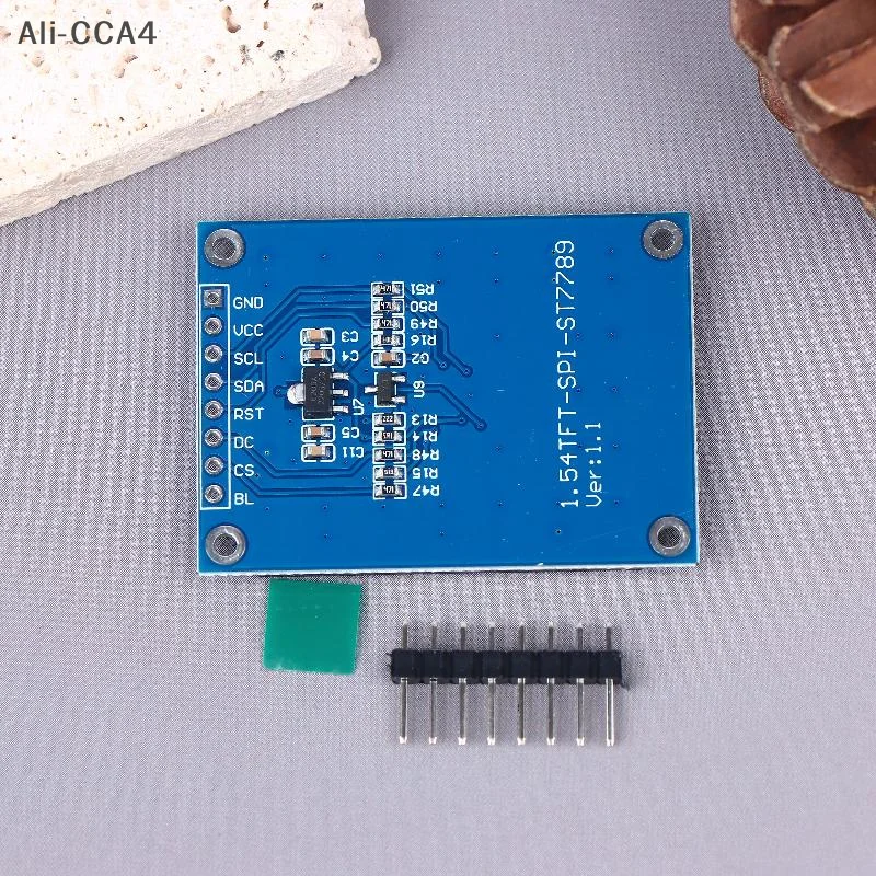 Módulo de pantalla LCD TFT CCA4-1.54 "con botón codificador rotatorio EC11, interfaz IIC/I2C SPI 240x240 para Arduino ESP32 ESP8266 DIY
