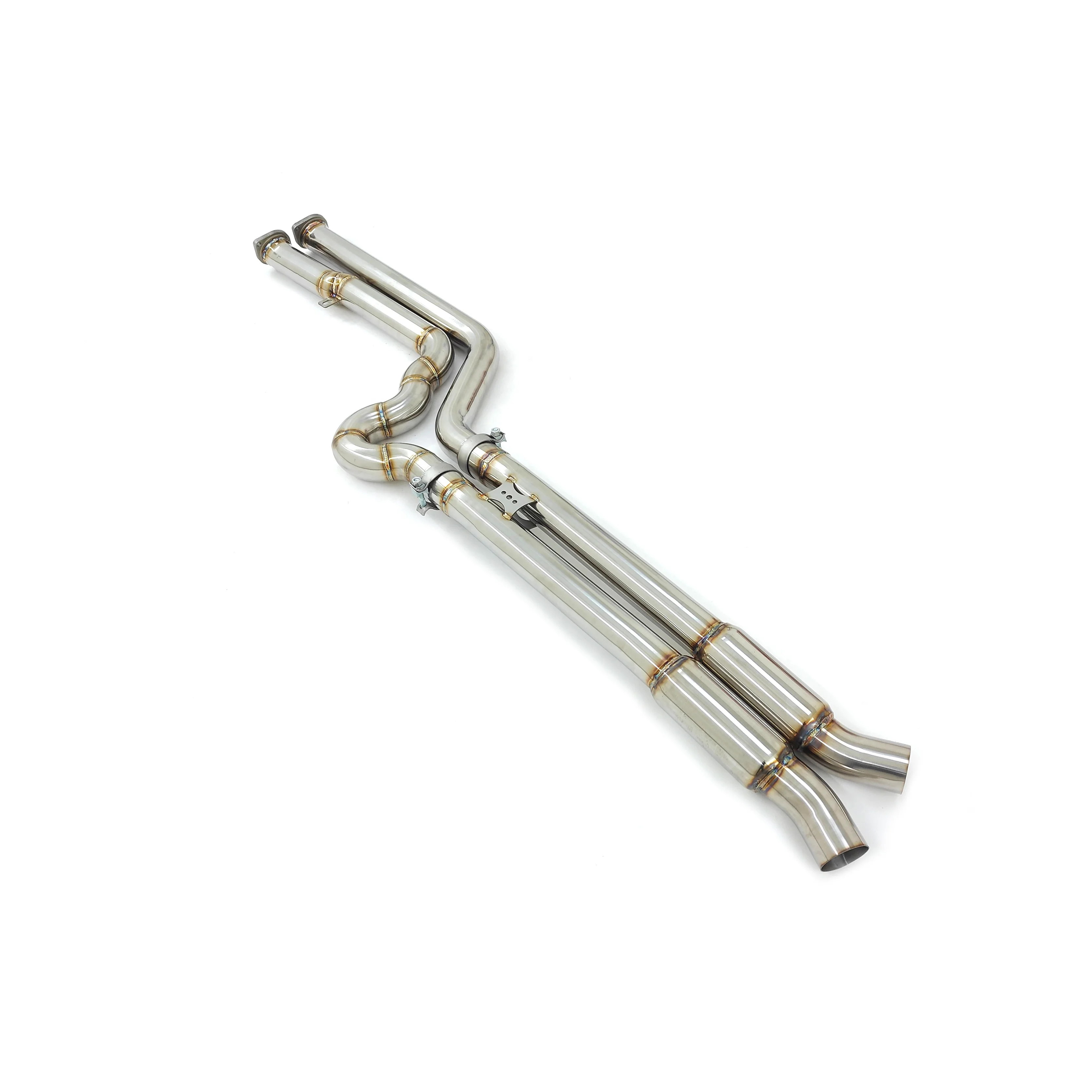 

CSZ 2.75" Resonated Equal Length Midpipe for S58 X3M F97 X4M F98 3.0T SS304 Mid Pipe Car Accessories