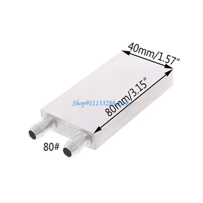 G88D Latest Water Cooling Block Aluminum Heat Sink For Computer CPU Radiator 40x120mm