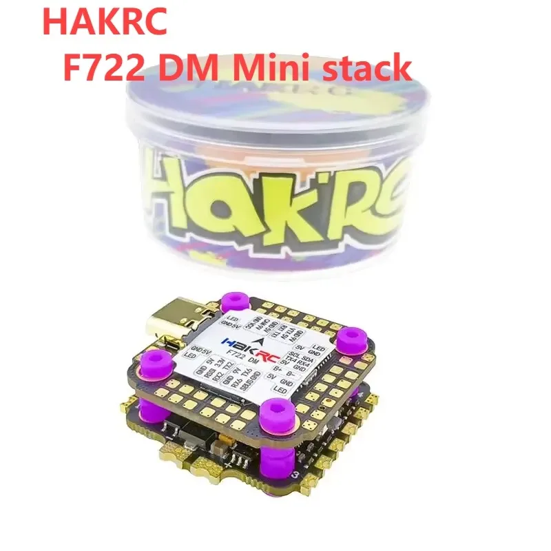 BoMsHAKRC F722 DM Mini 3~6S 20*20mm Flight Controller For RC FPV Racing Drone RC Quadcopter Spare Parts RC Parts DIY Accessories