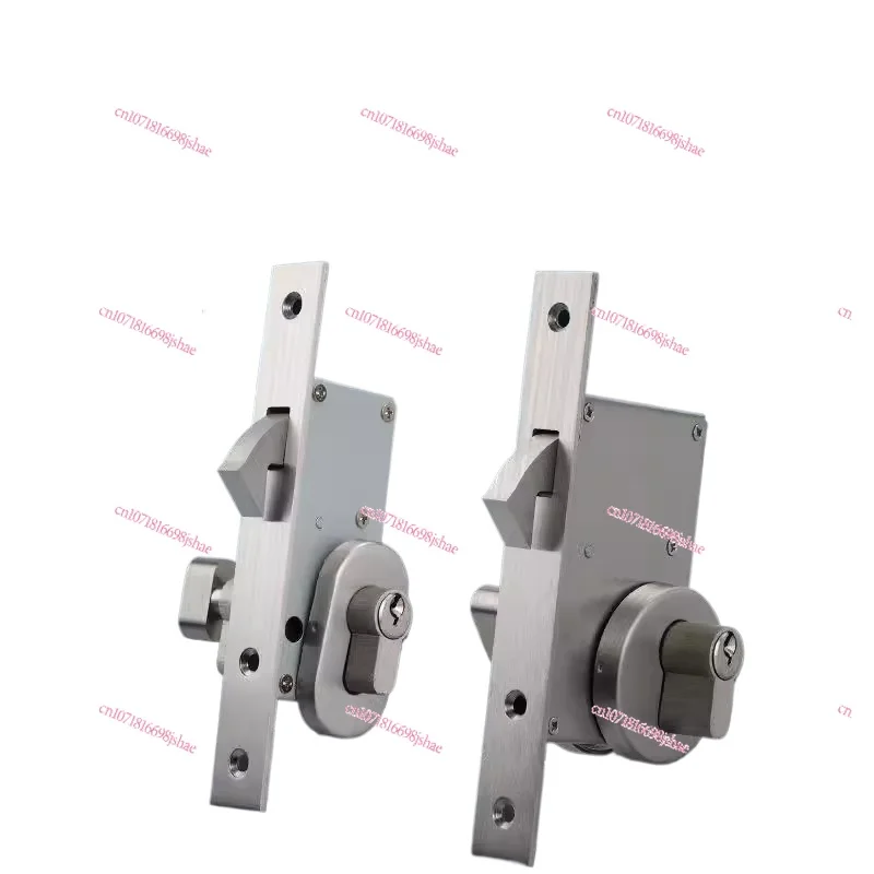 Stainless Steel 304 SingleStandard Sliding Door Hook Tongue Lock, Push-pull Sliding Door Hook Lock Accessories 30/50mm Lock Body