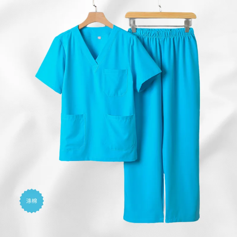 New Hand Washing Clothes Split Set, Operating Room Brush Hand Clothes, Male and Female Doctors and Nurses Work Clothes