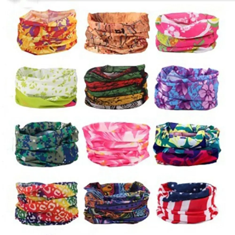 Polyester Bike Headbands Casual Multicolor Winter Windproof Bicycle Bandana Versatile Neck Warmer Men Women