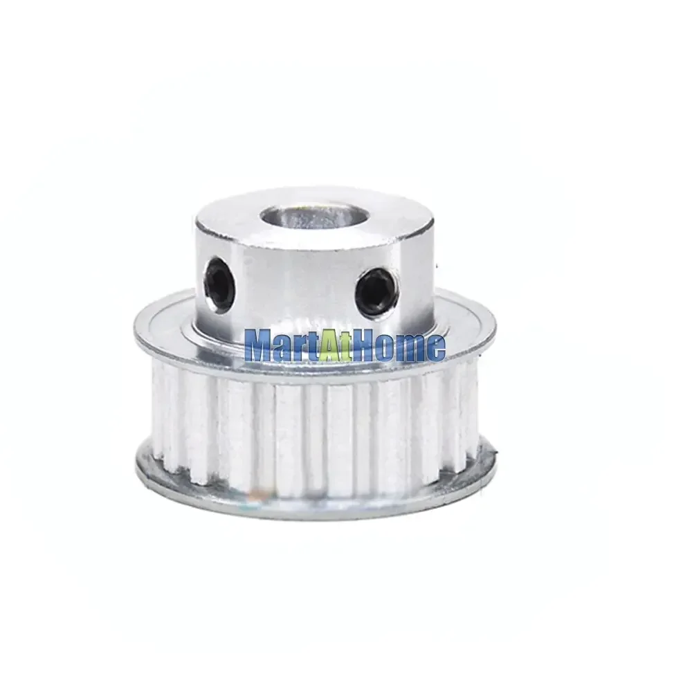 Aluminum Timing Pulley XL25 25T 25-Teeth Slot Width 11mm BF-type Boss 30/32mm Bore 5~20mm for 3D Printer