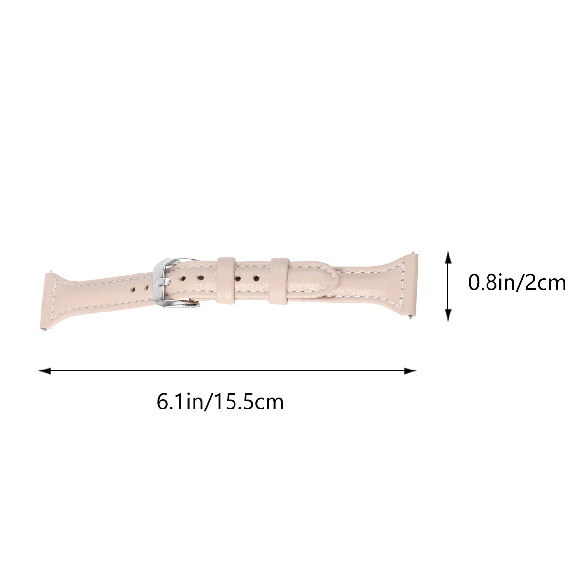 Correa de reloj premium albaricoque compatible con correas de reloj Galaxy, correa de repuesto, regalo cómodo y elegante para él y ella