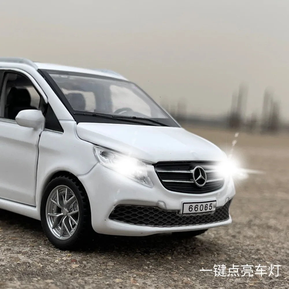 1:32 moulé sous pression V260 Business MPV alliage voiture modèle son lumière retirer voiture Simulation garçon jouet décoration moulé sous pression alliage voiture