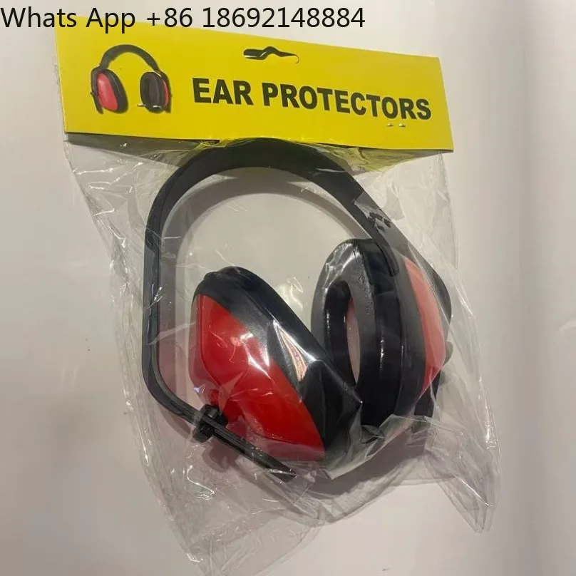 Garden Work Noise‑Reducing Earmuff Sponge Soundproof Ear Protector for Chainsaw Lawn Mower Operation