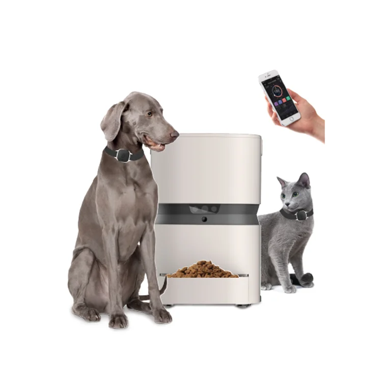 

Wifi Connect Cell Phone APP Remote Operate Pet Dog Auto Smart Pet Feeder,Dog Food Bowl