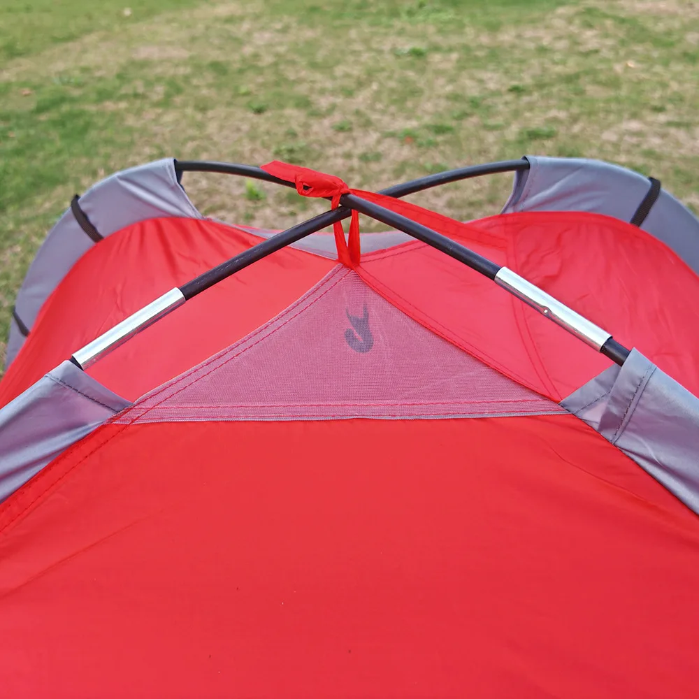 Outdoor Camping ultra Light Rain Beach 2 People Park Double Single Simple Hand Tent