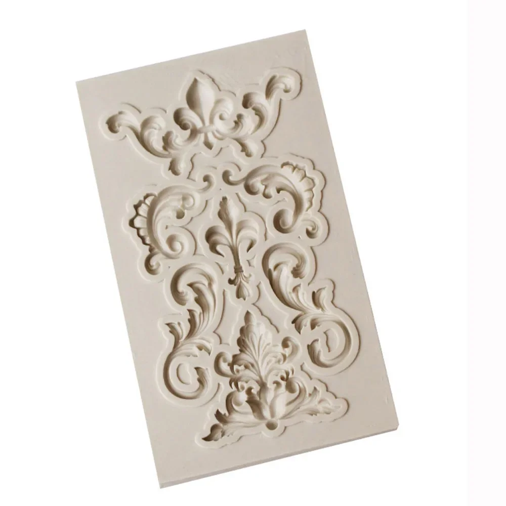 Lace Vine Border Silicone Resin Molds Cake Decorating Tools Pastry Kitchen Baking Accessories Fondant Cake Molds WTB2020-64P