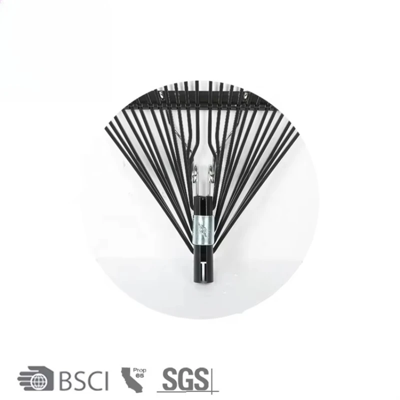 Garden Rake Inclined Deciduous Children's Show 9 Tooth Rake Household Gardening Tools