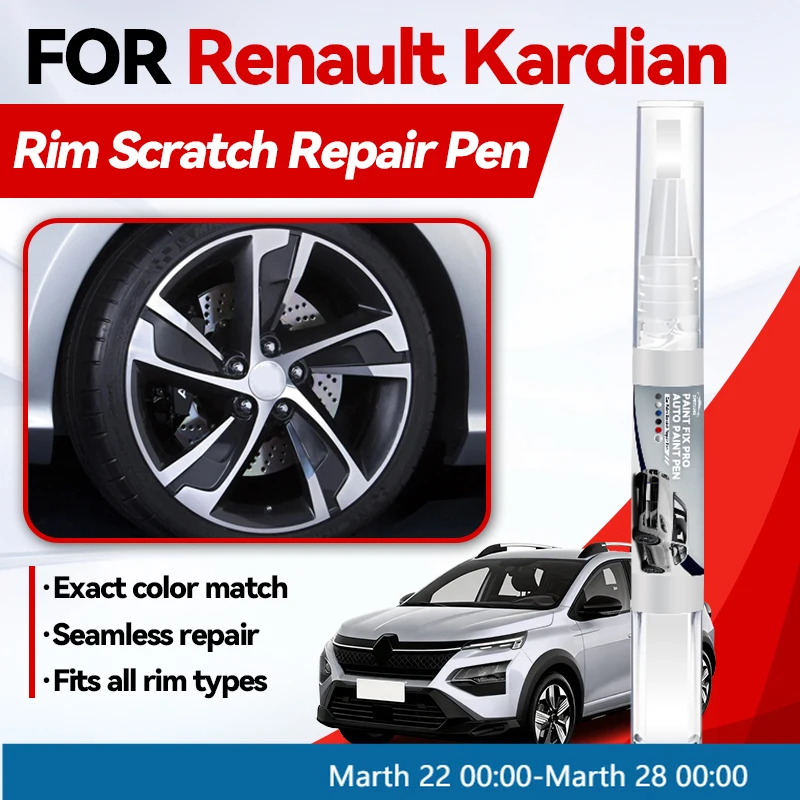 

Car Tool Paint Pen For Renault Kardian 2023-2025 CMF-B Paint Repair Pen Touch Up Scratch Remover DIY Auto Accessories Black
