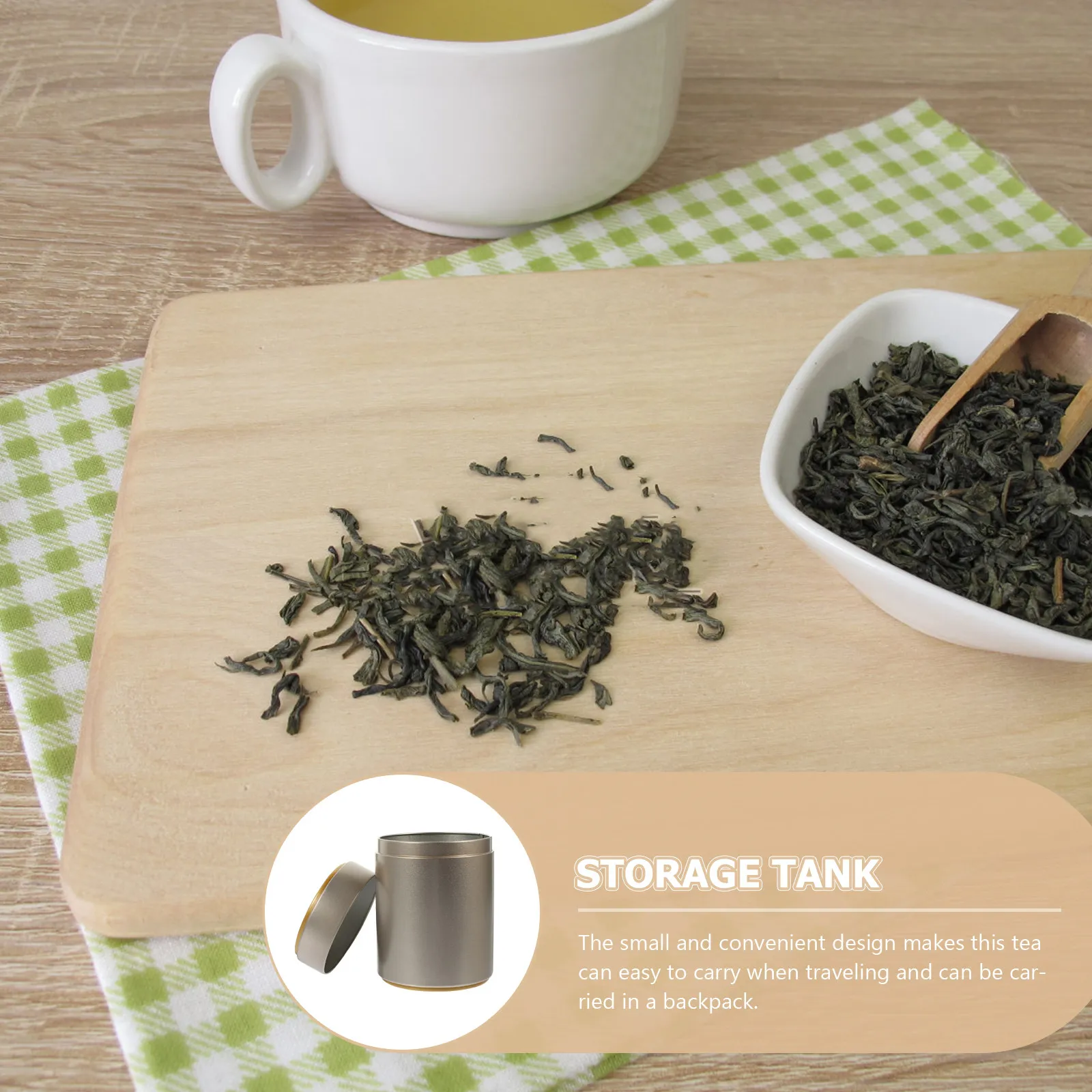 4Pcs Compact Reusable Tinplate - огляд і ціна Dried Herbs