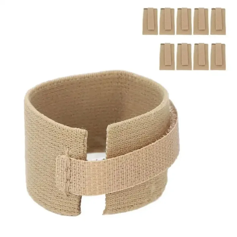 10Pcs Urinary Bag Straps Adjustable Urinary Bag Fixation Band Urine Belts for Bedridden Urinary Incontinence Men Male Patients