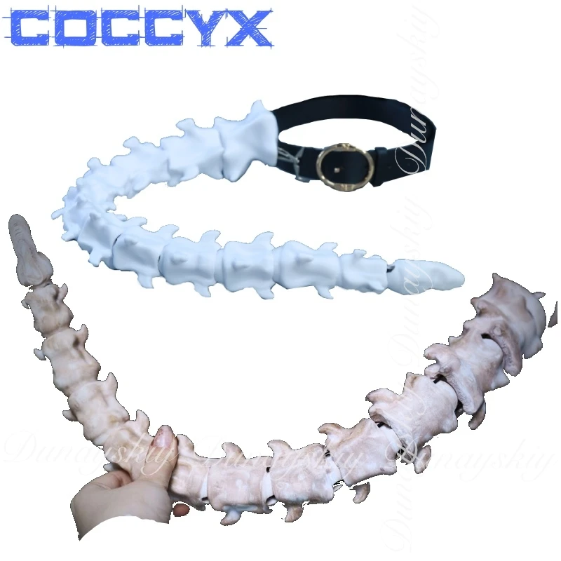 

The 3D Printed Coccyx Pure Two Styles With White Skeleton And Bone Color The Cosplay Accessories Cosplay Custome Anime Of Single