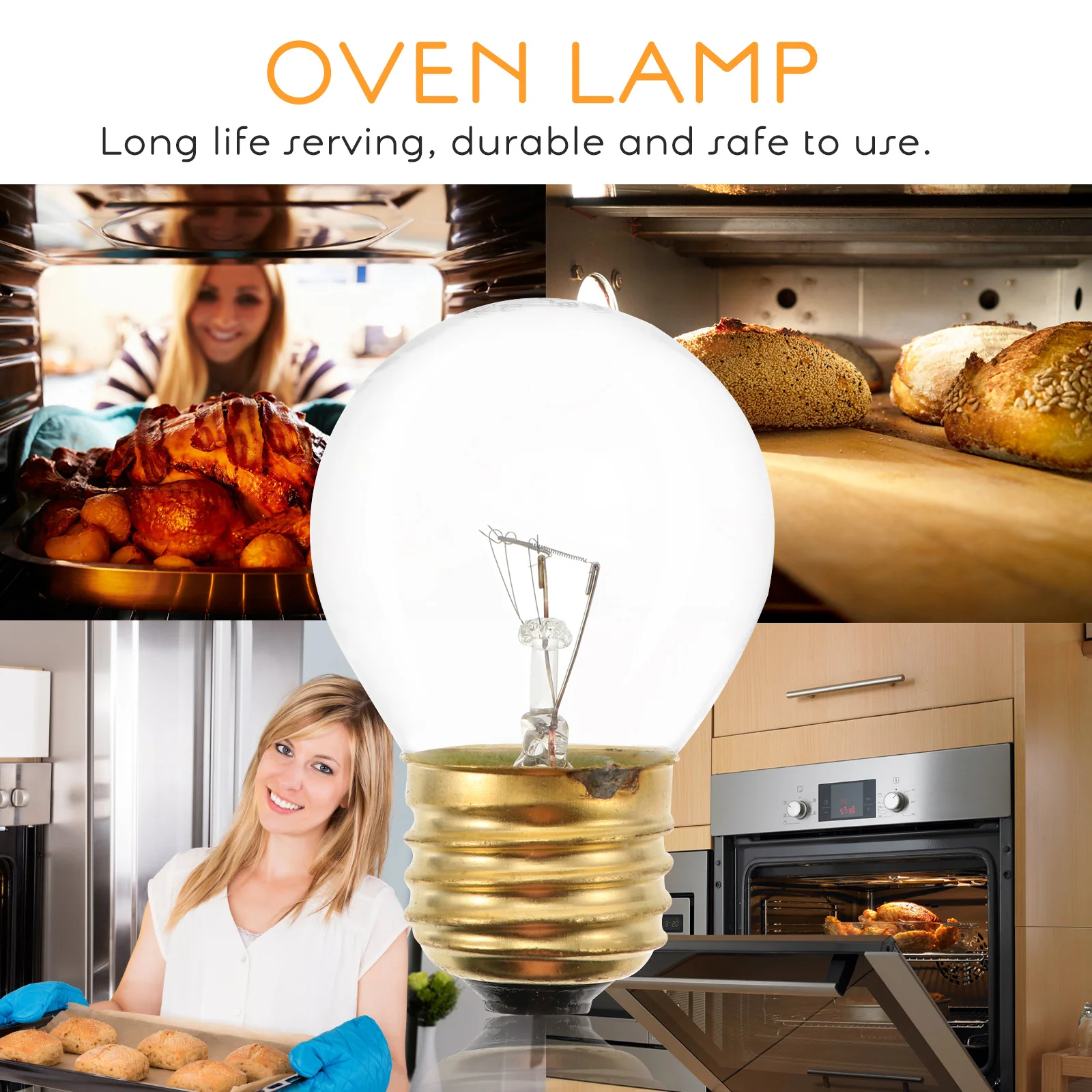 

2Pcs E26 LED Bulbs Built-in Motion Sensor Heat Resistant for Refrigerator Oven Wall Lamps Refrigerator Bulbs E26 Light Bulb