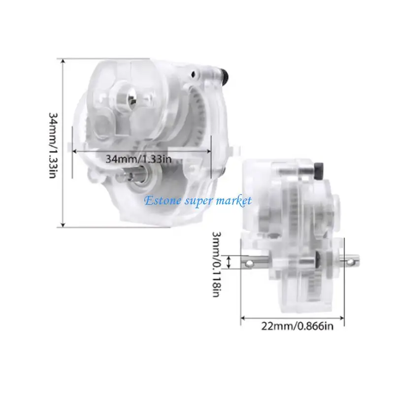 090B Zestaw łożysk zębatych Części zamienne do zdalnie sterowanego samochodu w skali 1/18