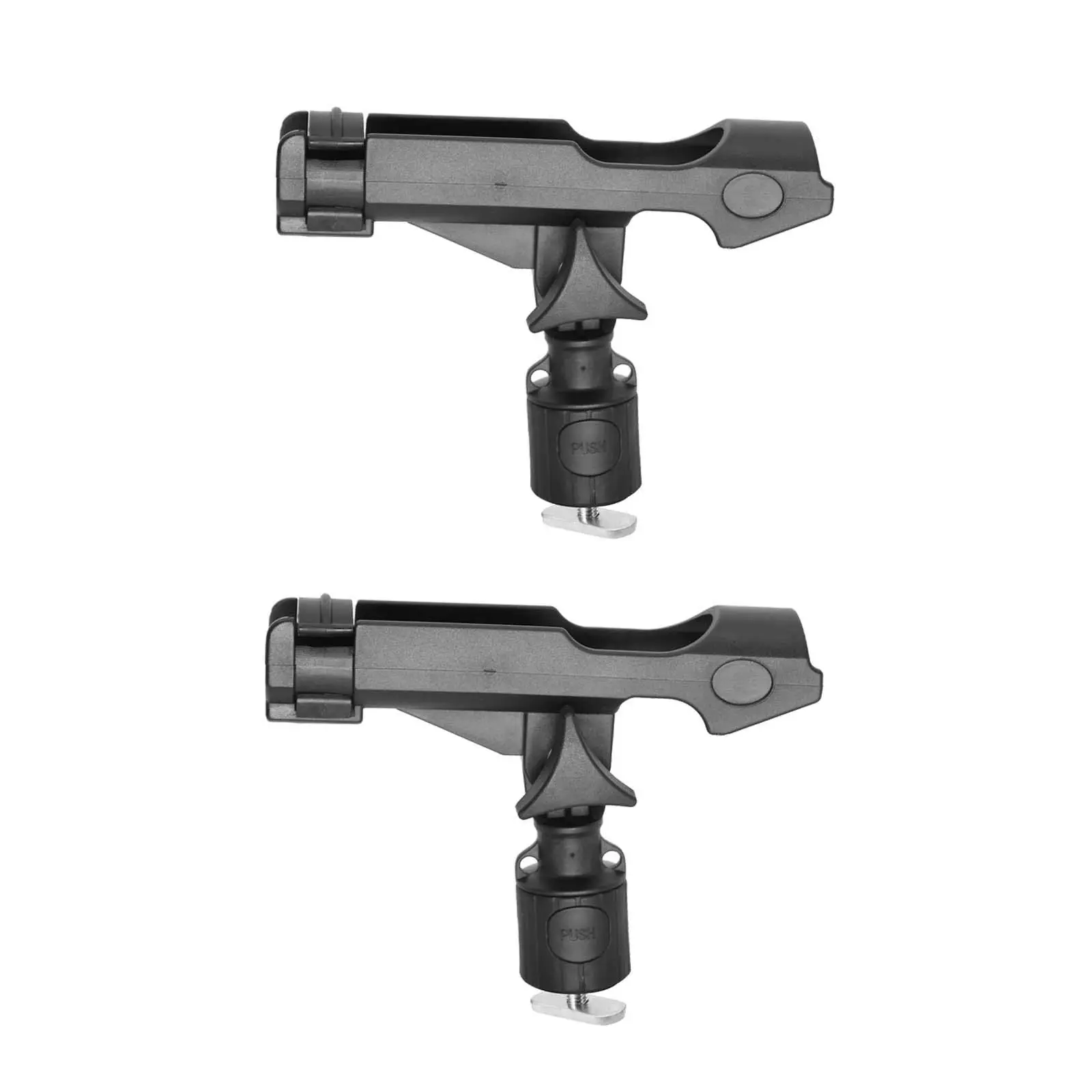 

2 съемных держателя трубки для удочки, вращающиеся снасти, крепление на гусе, каяк, лодка