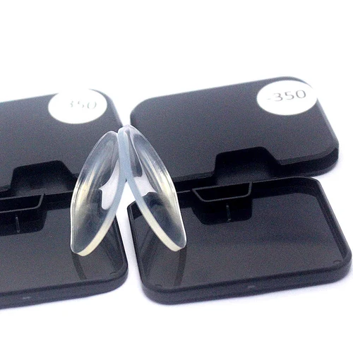 Imagen 2 del producto Lente adhesiva para miopía de gel de sílice de 46x30mm, nuevas gafas para miopía, lentes reutilizables para usar gafas de sol, gafas transparentes-1,5 ~-4