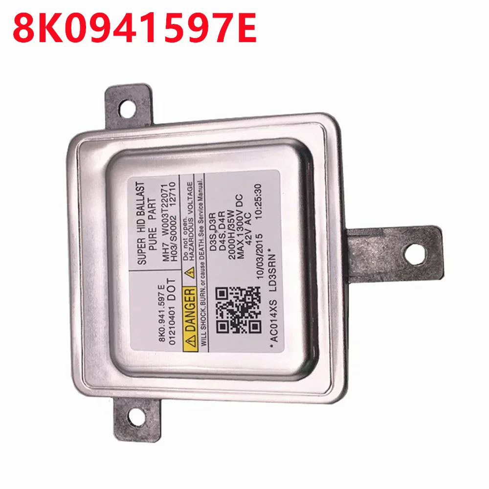 O farol do xênon ESCONDEU o módulo da unidade de reator para Audi, acessórios do carro, 8K0941597E, W003T22071, A1, A3, A4, A5, A6, A7, A8, Q3, Q5, Q7, VW, novo