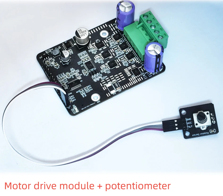 DC 6-80V BLDC Three Phase DC Brushless Motor Controller PWM High Power 1600W 20A Hall Motor Control Driver Board Motor Regulator