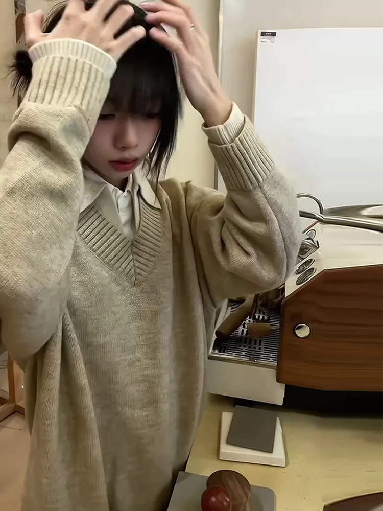 

Fur Collar Yellow Pullovers Mens Collections Designer Series Season Limited Edition Exclusive Luxury Fashion High-End Paris Boxy