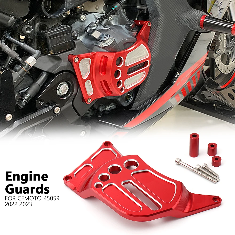 Motorcycles New 4 colors Engine Cylinder Cover Head Protection Cover Guards Fit For CFMOTO 450 SR 450SR 450sr 450 sr 2022 2023