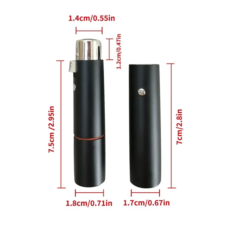 Professional Audio Tester, DL-XLR Sniffer/Sender Quick Fault Detection In Live Sound And Studio Recording