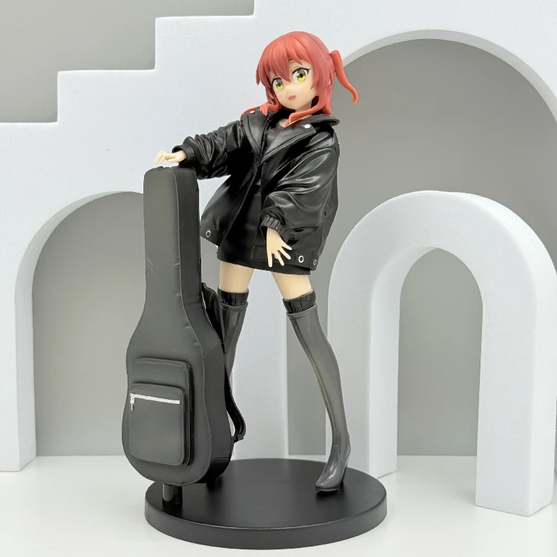 20 cm BOCCHI THE ROCK Gitarre Gotoh Hitori Figuren Stehend Anime Modell Dekoration Desktop Ornament Urlaub Geschenke Sammlung Spielzeug