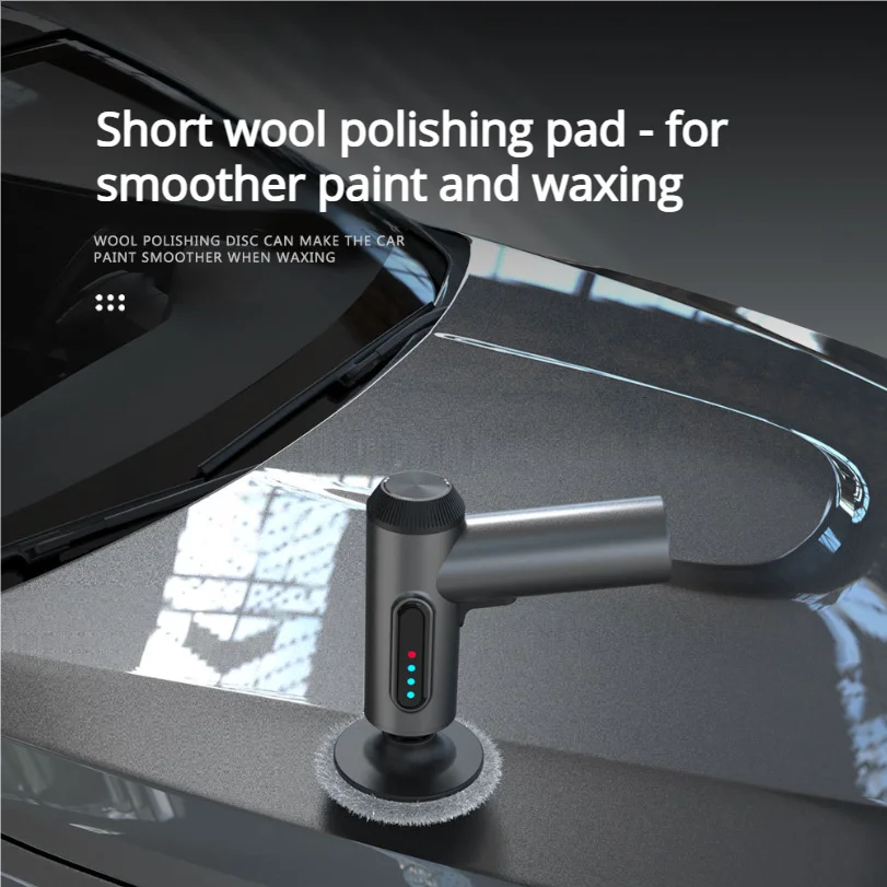 Wireless Car Polishing Machine Waxing Tool Digital Display Electric Tool Grinding And Sealing Tool Small Floor Grinding Tool Hou