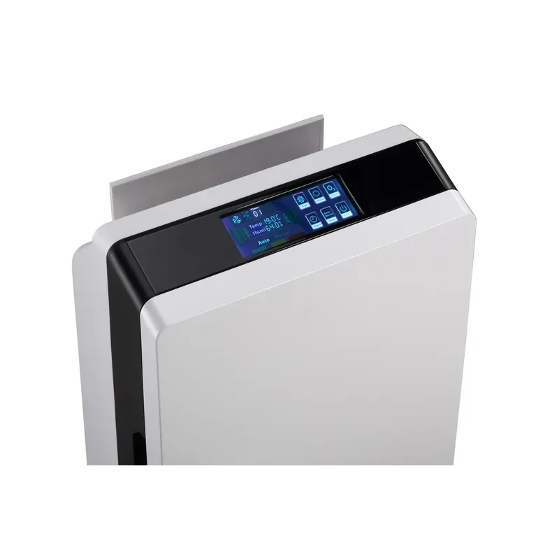 For Smart Commercial Air Purifier HEPA Filter Super Large Air Volume for Office School Hotel LCD Touch Panel Air Cleaner