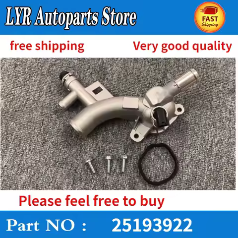 Car Thermostat Housing Engine Coolant Water Pump Outlet for Chevrolet Cruze Sonic Trax Buick Encore Chevy 55565334 25193922