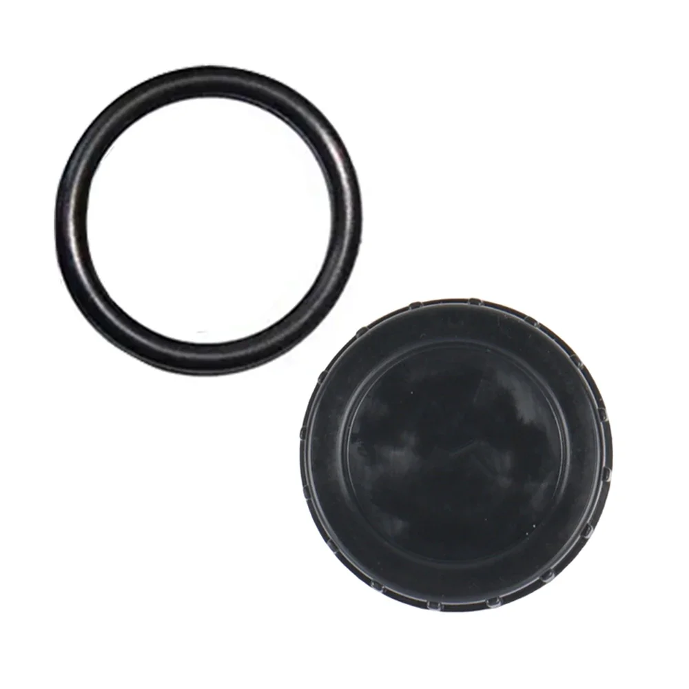 RV Tank Threaded Cover with Sealing Ring for Aquaroll Wastemaster Screw Cap with Seal Caravan Tank Water Waste Cover