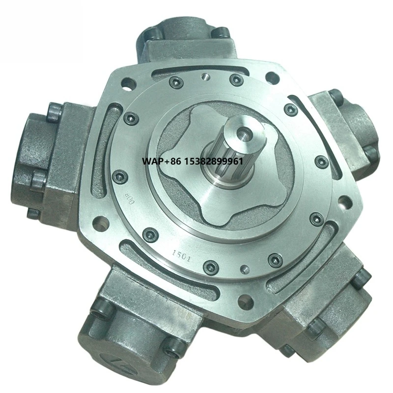 

High Torque NHM11-800 NHM11-1300 Hydraulic Motor Radial Piston Hydraulic Jack Plate Motor for Outboard Screw Push Machine