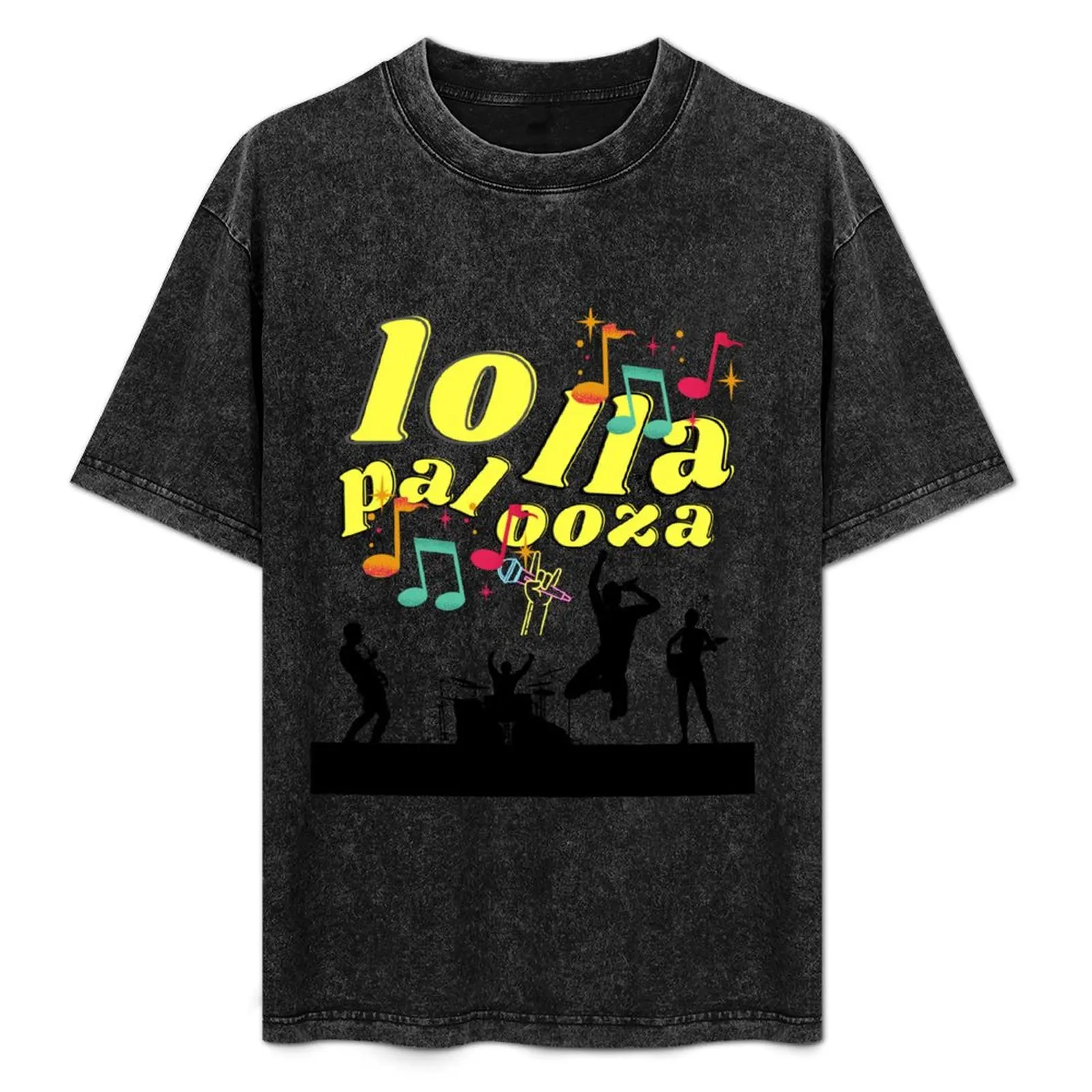 

lollapalooza 2023 music festival T-Shirt Classic Crew Neck Cotton T-Shirt