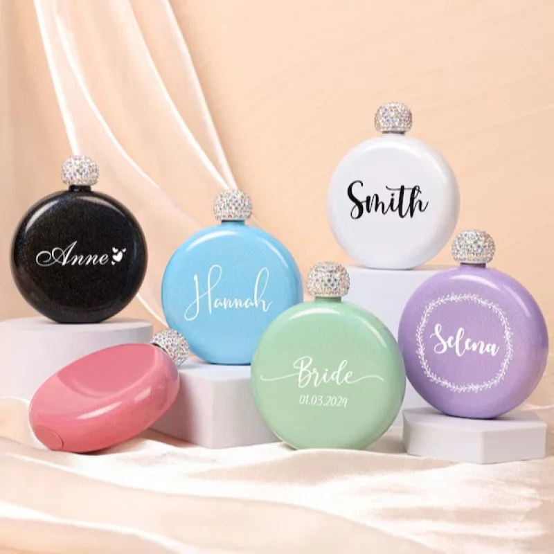 

Горячая распродажа, фляга для вина из нержавеющей стали 304 на заказ — емкость 5 унций, женский стиль с крышкой, портативный дизайн ​