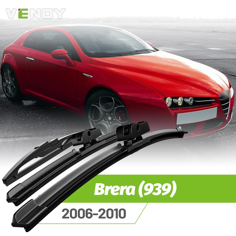 

Front & Rear Wiper Blades Set For Alfa Romeo Brera 939 2006-2010 Windshield Windscreen Window Rain Brushes 22"+18"+13"