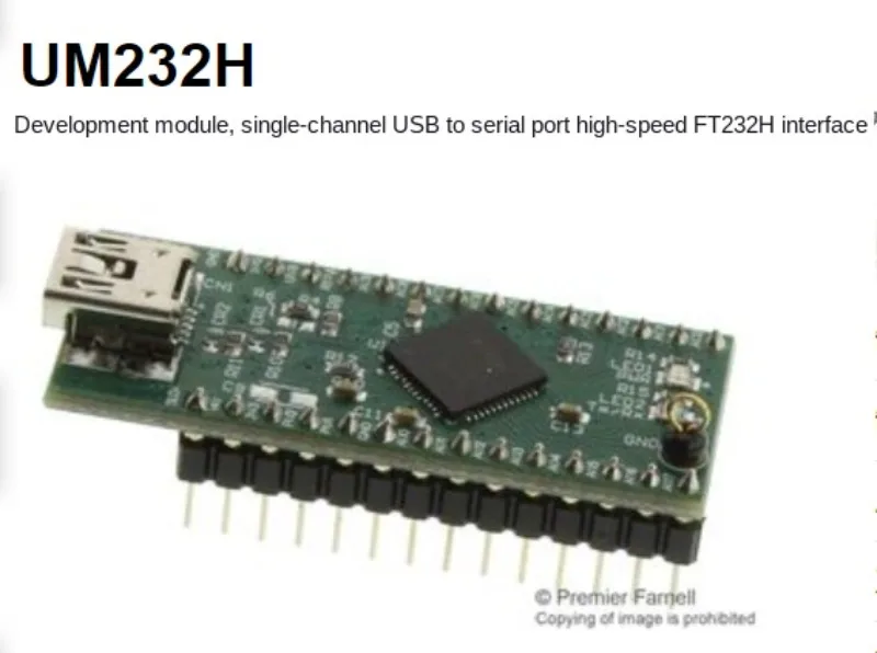 UM232H MOD USB HS FT232H EVAL module from stock