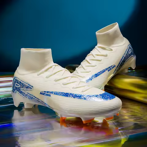 TF/FG Men Football Field Boots Society Unisex Soccer Shoes Top Quality Fast Professional Football Shoes Comfortable Boys Sneaker