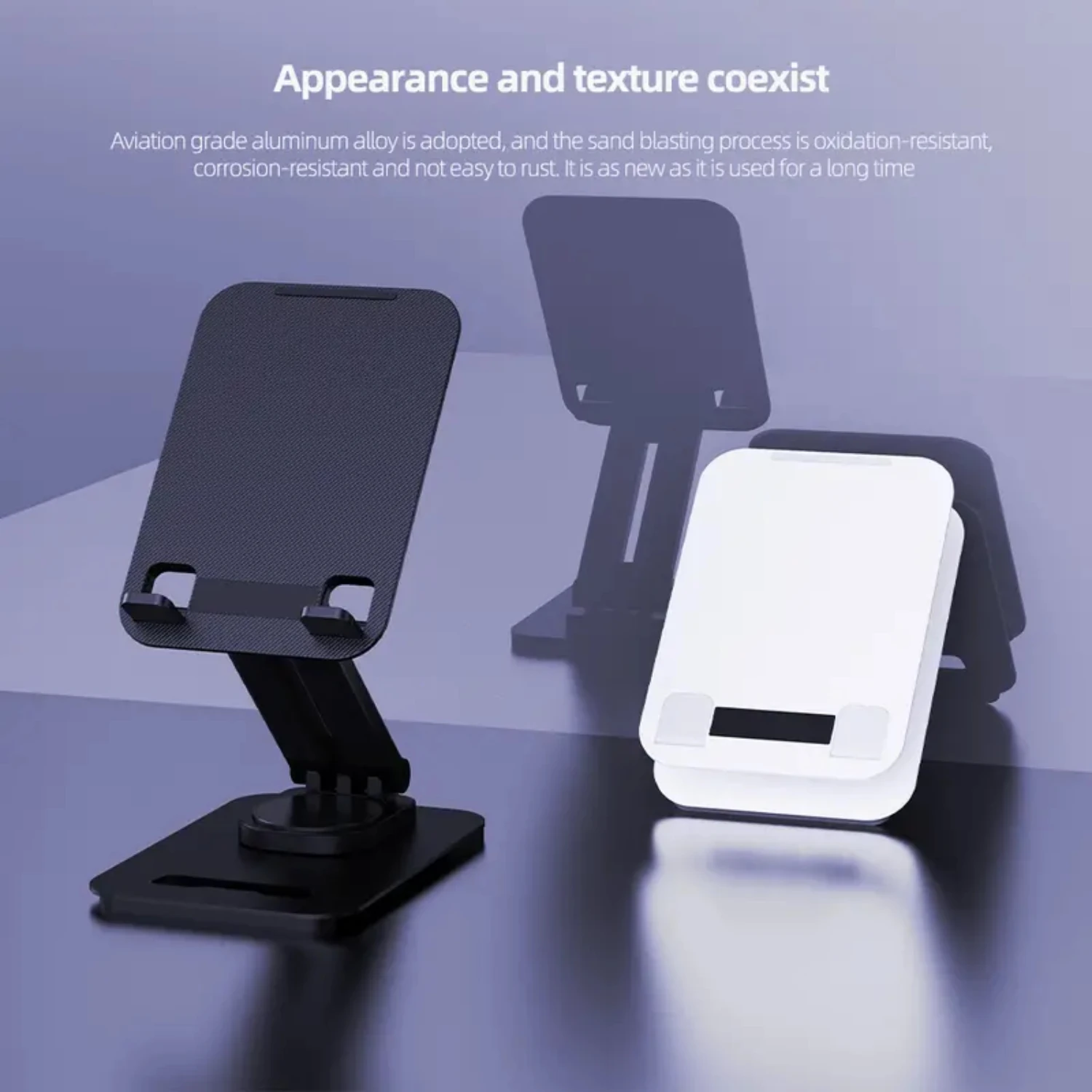 360° Rotating Holder Foldable Portable Holder Lifting And Lowering Shrink Tabletop Holder
