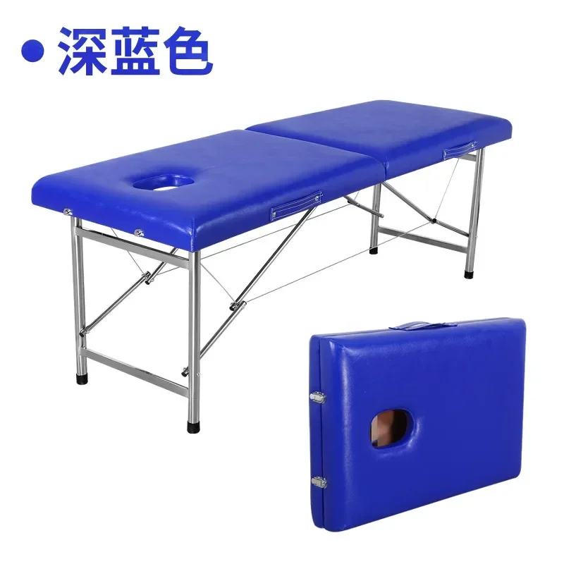 The manufacturer supplies Shengxinya folding massage and massage beds, portable beauty salon massage and beauty beds