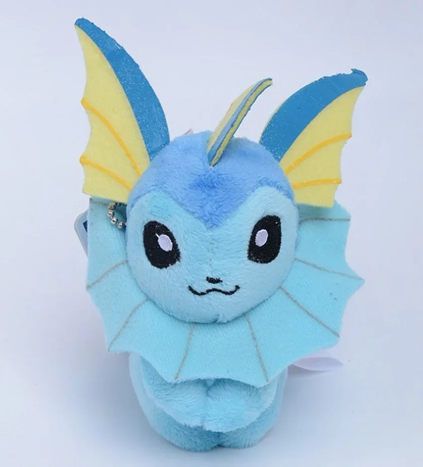 Juguetes de peluche de Pokemon Glaceon Umbreon Leafeon, llavero colgante de muñeco de peluche, Jolteon Espeon Flareon Eevee Sylveon, regalos, 18 unids/lote