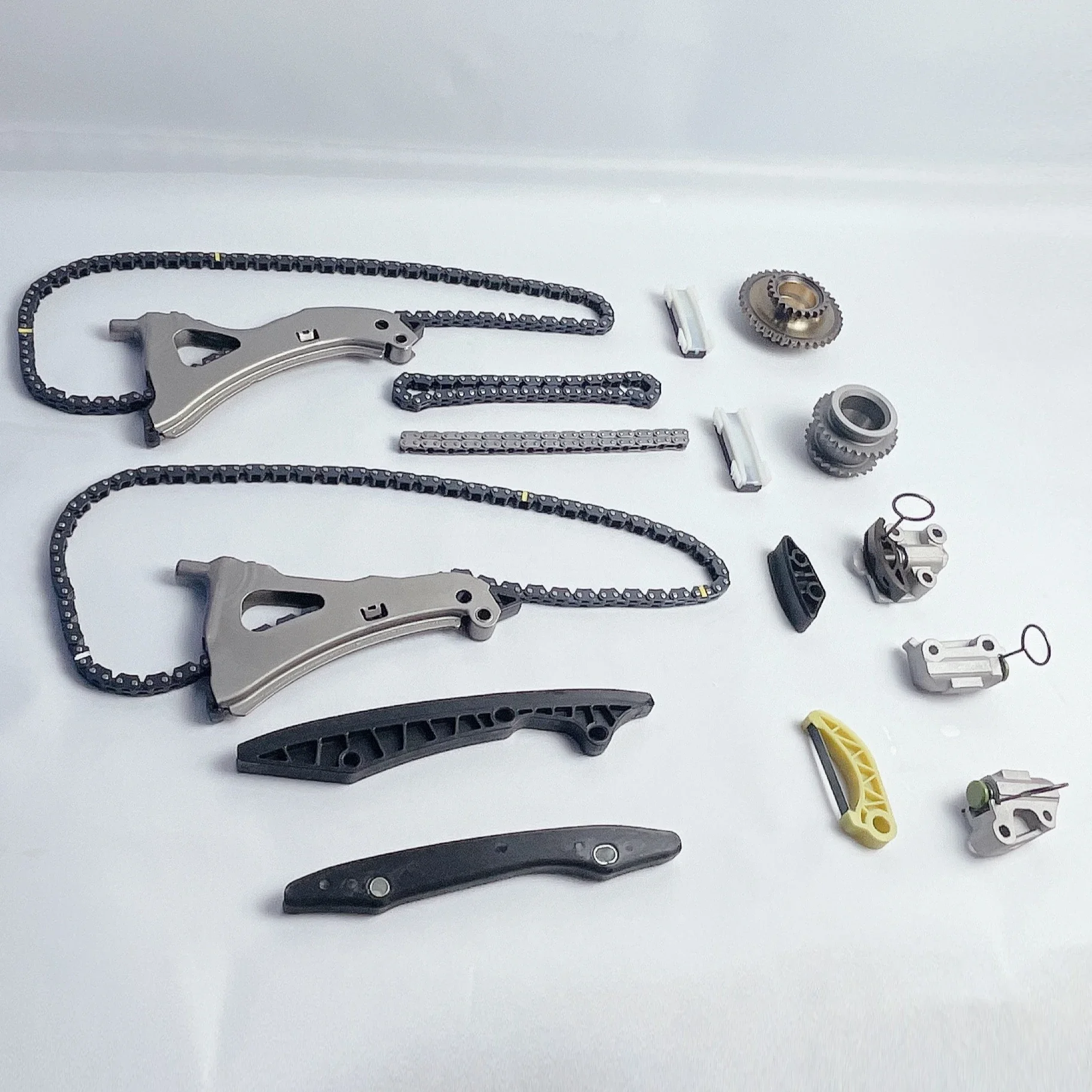 ชุดซ่อมโซ่ไทม์มิ่งเครื่องยนต์ M278 พร้อมตัวปรับความตึง ล้อเฟือง สำหรับ Mercedes Benz 278 4.7 M157 5.5 A2780500611 ราคาโรงงาน