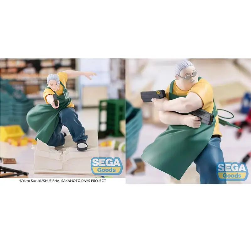 

Подлинная Sega Sakamoto Days Luminasta Sakamoto Taro Store Manager Ver Serious Ver, оригинальная аниме-фигурка, модель, коллекционная фигурка